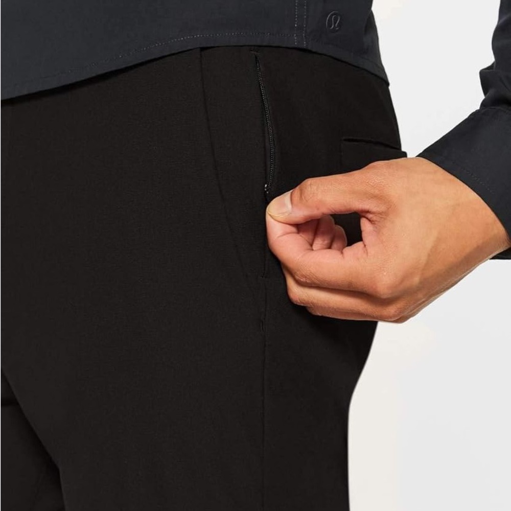lululemon athletica black Chinos 36 x 34 - Picture 2 of 5